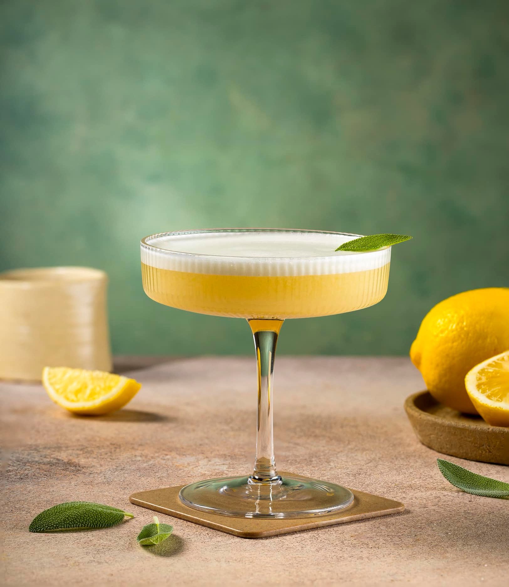 Lemon Panna Cotta cocktail